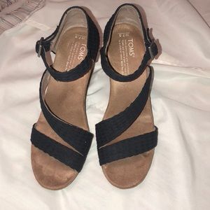 Toms Clarissa Wedges